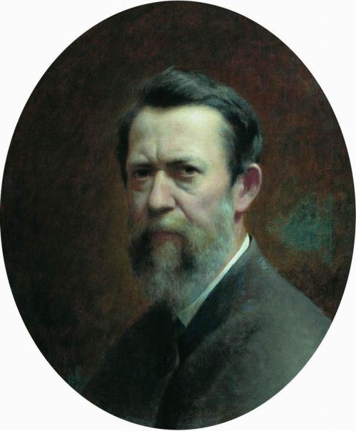 Self-portrait, 1889, Fyodor Bronnikov