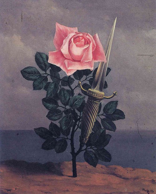 artimportant: Rene Magritte - The Blow To The Heart, 1952
