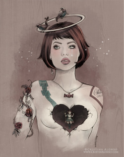 artforadults:  again, follow cristina alonso!