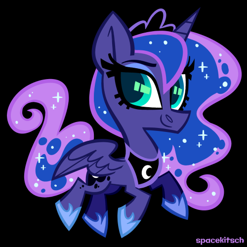 spacekitsch: luna design v2!