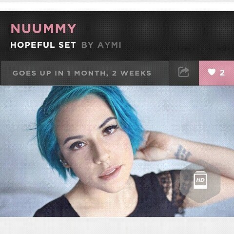 1 mes y 2 semanas  Para que sea publicado el primer set de @nuummy en @suicidegirls Suscribete a la 