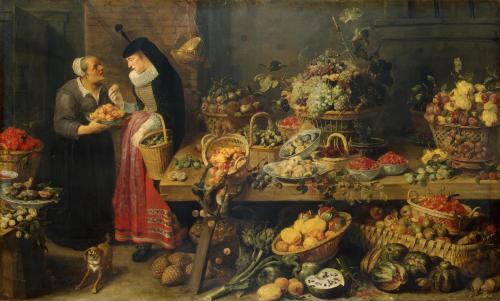 Fruit Stall, Frans Snyders and Jan Wildens, 1618-21