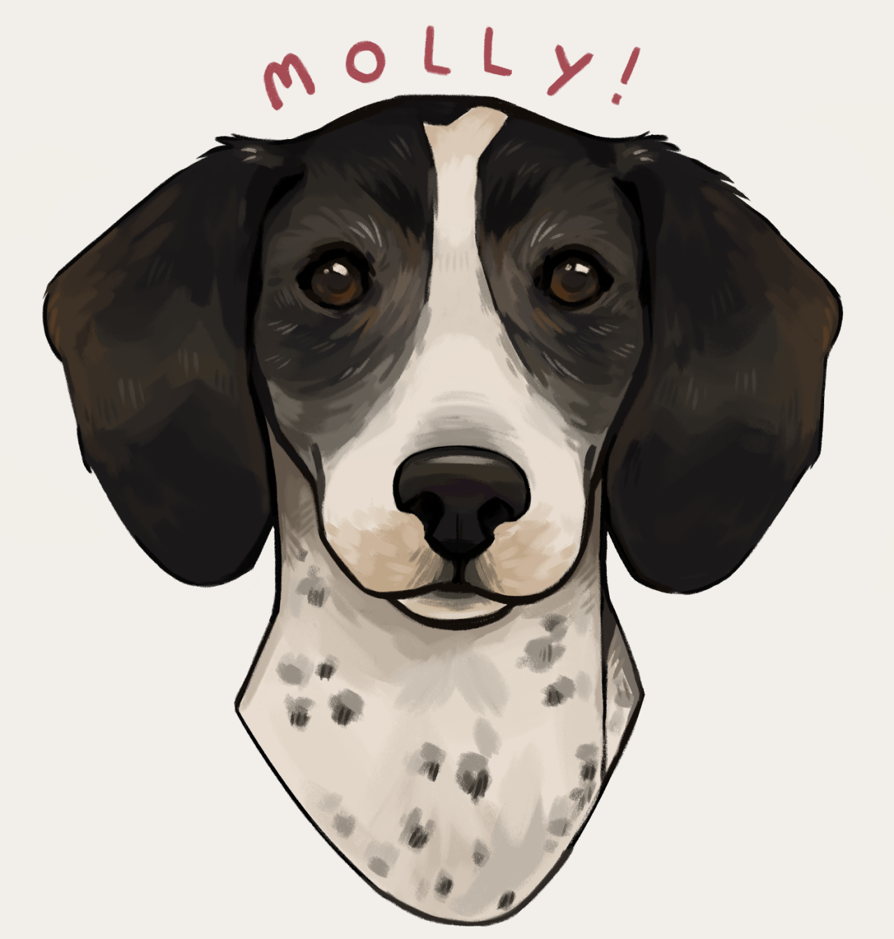 puppy commission progress gifs/videos for this and other illustrations on my ko-fi