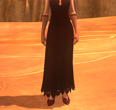 Kissing With Teeth - Delicate lace skirt, faction