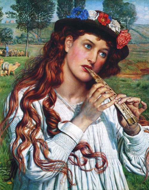 Amaryllis by William Holman Hunt, 1884.