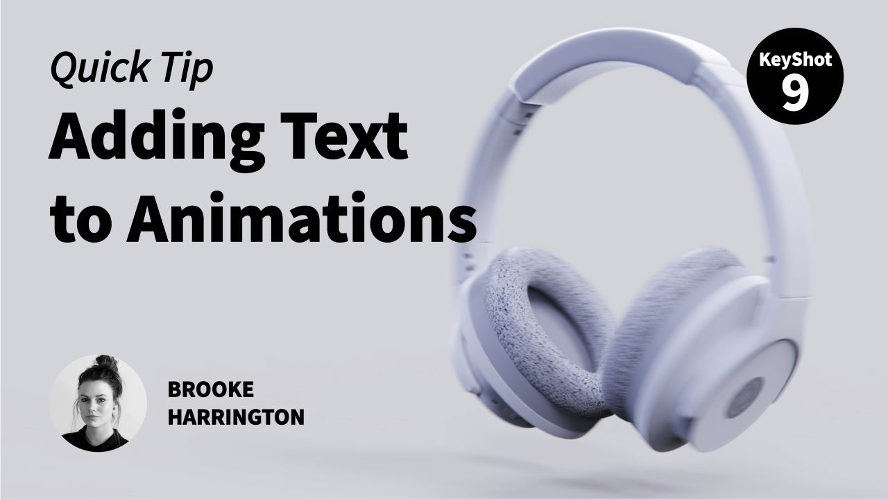 Render rockin' — How to Add Text to Animations in KeyShot