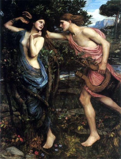 Art by John William Waterhouse1. Apollo and Daphne2. Boreas3. Consulting the Oracle4. Echo and Narci