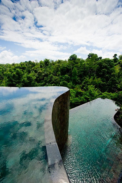 gloriousearth:  Pools at Ubud Hanging Gardens Resort, Bali, Indonesia  Pools at Ubud Hanging Gardens