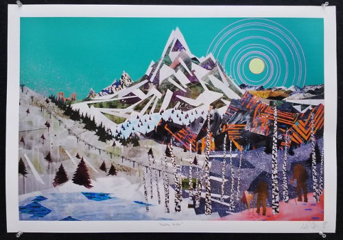 “Evolution Winter” - Inkjet PrintArchival Ink on Hot Press Watercolor Paper16″x24″ (1″ borders)Editi