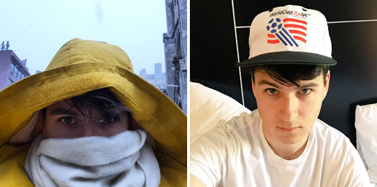 teamvampireweekend: 2015: A Year in Ezra Koenig’s Selfies 