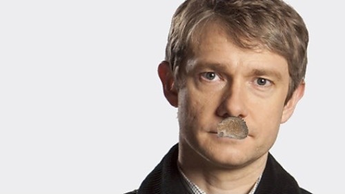 thehufflepufffromgallifrey: Presenting “Johnstache: It Coulda Been Worse”