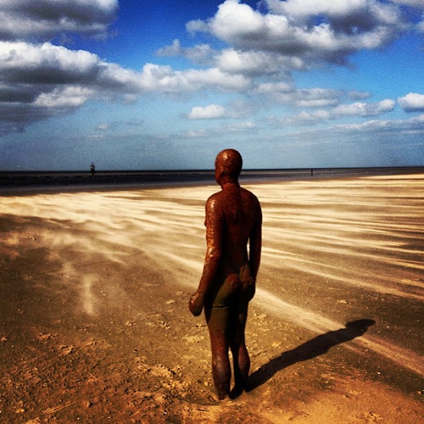 Sandstorm #anotherplace #liverpool #itsliverpool #anthonygormley #crosby