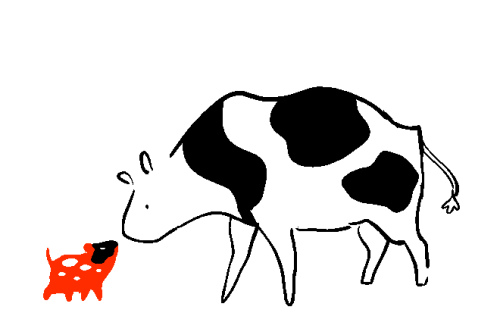 batshaped:I just learned that the Russian word for “ladybug” translates to “God’s Little Cow”