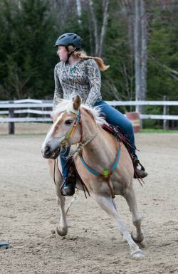 Mick and I barrel racing 4/26/15!