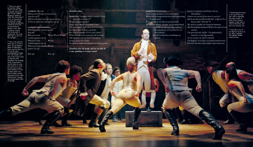 whenamericasingsforyou:Photos from Hamilton: The Revolution by Jeremy McCarter and Lin-Manuel Mirand