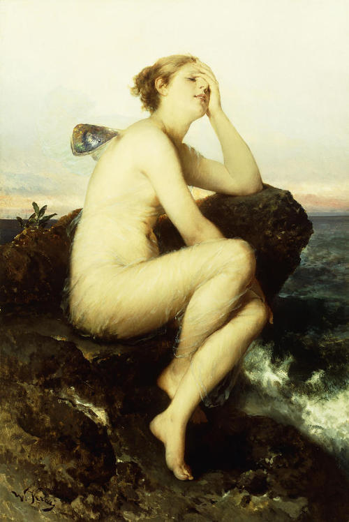 detournementsmineurs: &ldquo;A Nymph by the Sea&rdquo; by Wilhelm Kray.
