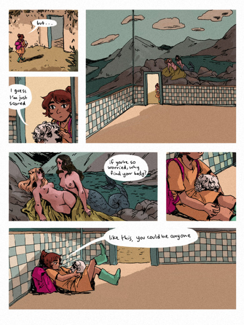 choodraws:find your way home—-a short comic i did for school, a little sloppy due to my deadline but