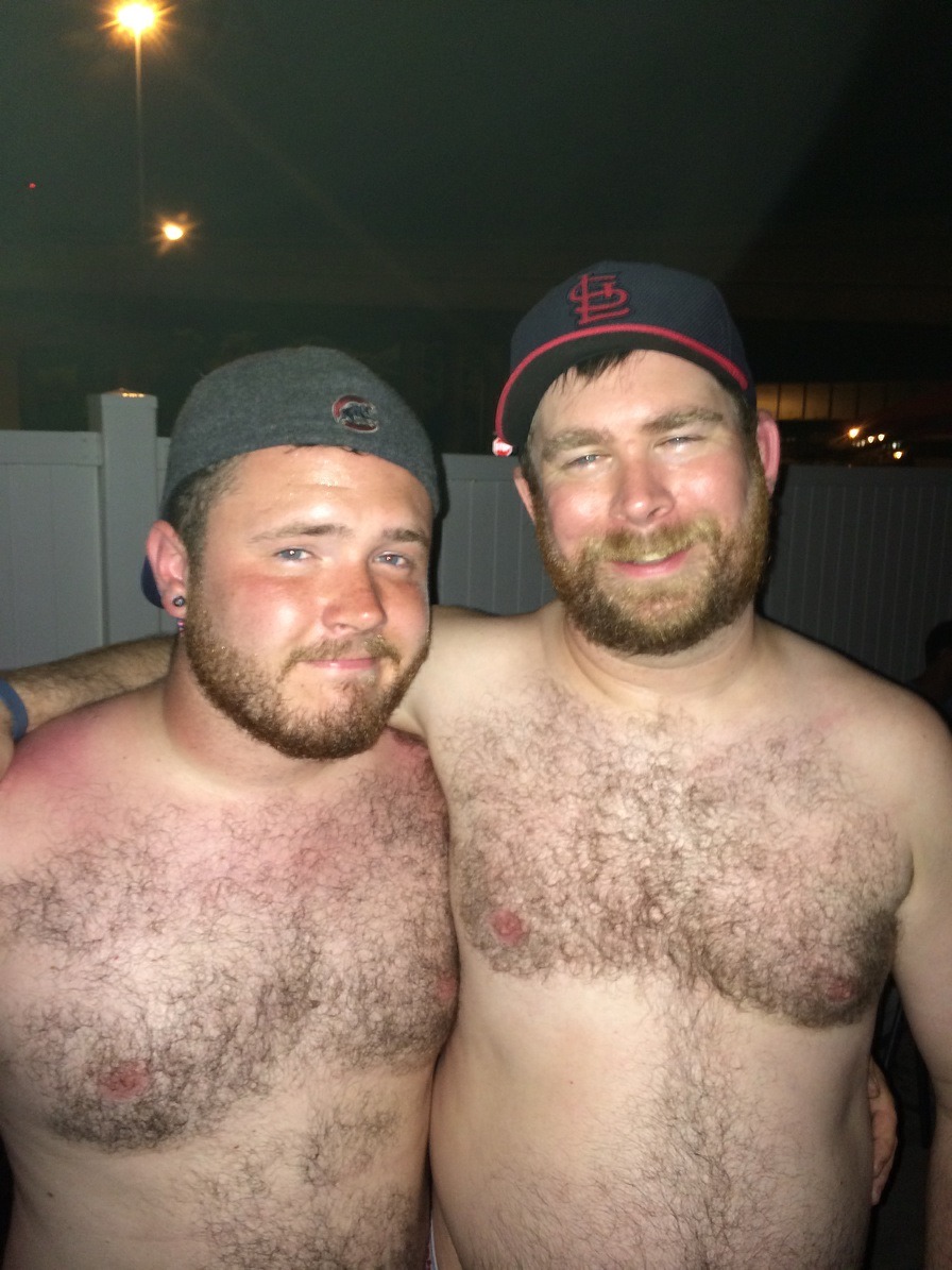 phurlz:  Shirtless times at JJ’s! Woohoo!