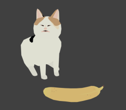 caseart:he NOT like banana 