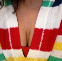 soccer-mom-marie:  Here’s hoping this is the last time for a LONG time that you’ll be seeing my sweater puppies for Titty Tuesday! Bring on the warmth, bring on the BOOBIES!