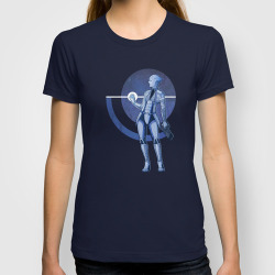 Weissidian:  Made My Liara Print Available As T-Shirts And Iphone Skins/Cases! 