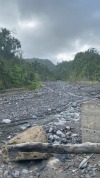 A little aftermath from the volcano eruption 