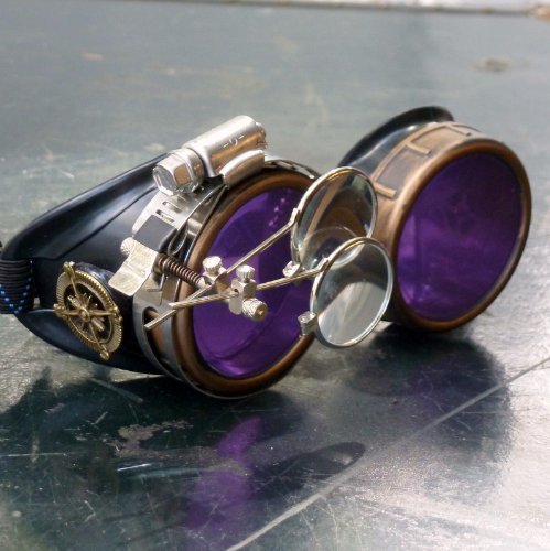 giftsunder100official:  Steampunk Victorian Welding Goggles Everyone has felt that