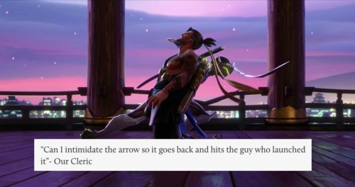 deflare:  goodluckdetective:  It’s four in the morning, might as well do some shit posting… This is Why Our DM Left Overwatch: @outofcontextdnd and Overwatch 1/?  Okay. But what if. What if. Overwatch RPG. 