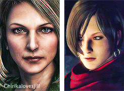 chirikalovesjill:  The ladies of Resident evil  All so my &ldquo;Fave game Babes