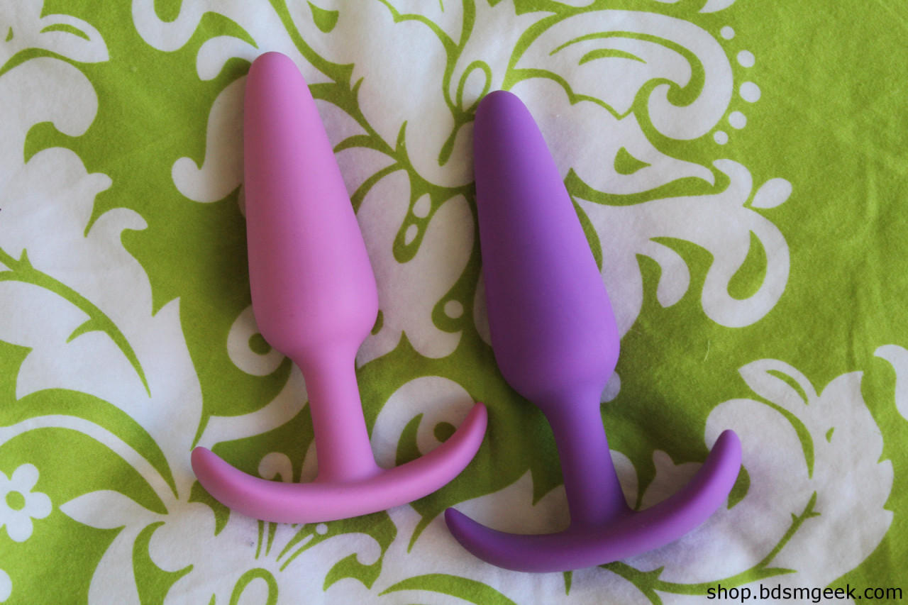 bdsmgeekshop:  Tall Anal Training Plugs now have different colors!!!