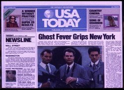 do-ray-egon:  The Ghostbusters breaking headlines