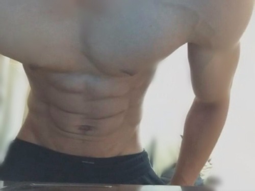 dudesinsg: xsgboy: fuckyeahsgboy: sghard: Found his abs - then found his dick! got his video? Any