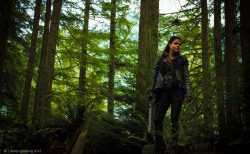 aaronginsburg:The 100 - BTS - Season 2For