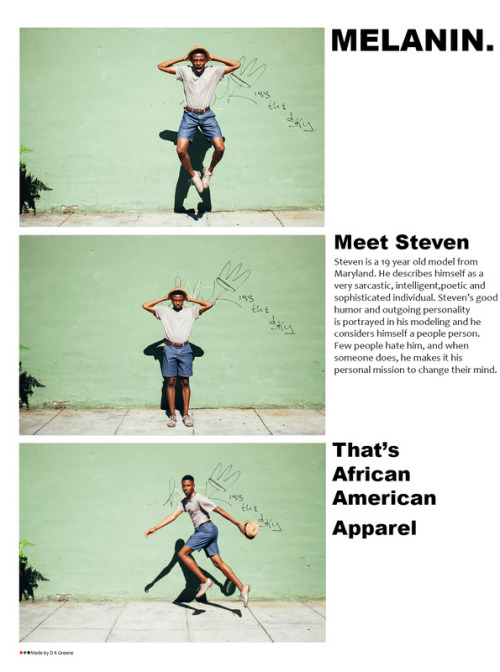 dynamicafrica:  Experimental Photography Project Re-imagines A World Of Black Inclusivity and Gives Birth to A Powerful Platform for Self-Representation. Melanin Monday, Flexin’ My Complexion, Blackout Friday, Black Lives Matter. All powerful phrases