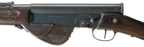 World War I French Model 1917 semi automatic rifle.