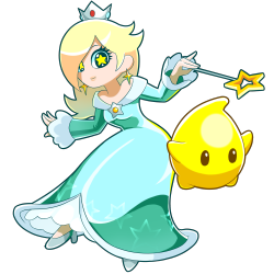 gaturo:  Rosalina & Luma for captainanaugi’s