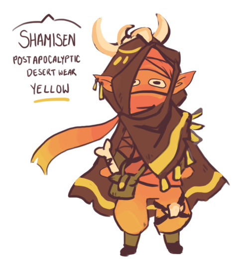 Meet Shamisen! “Lets make an oc” meme. Even though their personality and gender still unknow!Also Sh