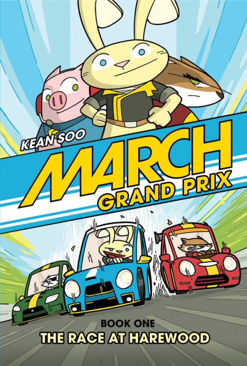 keaner:
“Here it is. My new comic series: MARCH GRAND PRIX. Coming in August 2015.
A young rabbit attempts to become the greatest racing driver in the world, with the help of his family and friends. It’s Hello Kitty meets the Fast and The Furious....