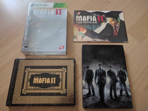 Bought a used copy of Mafia II Collector’s Edition from eBay.
