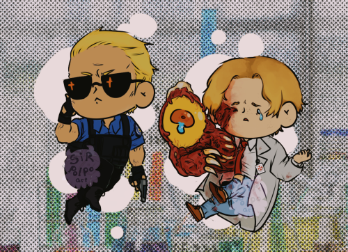 Back In My Re2 Era!!! Old Science Men Yaoi Chibis