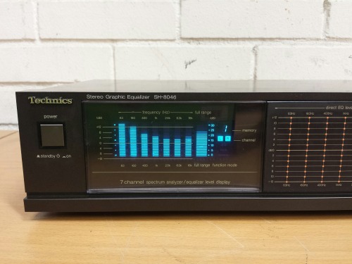Technics SH-8046 Stereo Graphic Equalizer, 1986