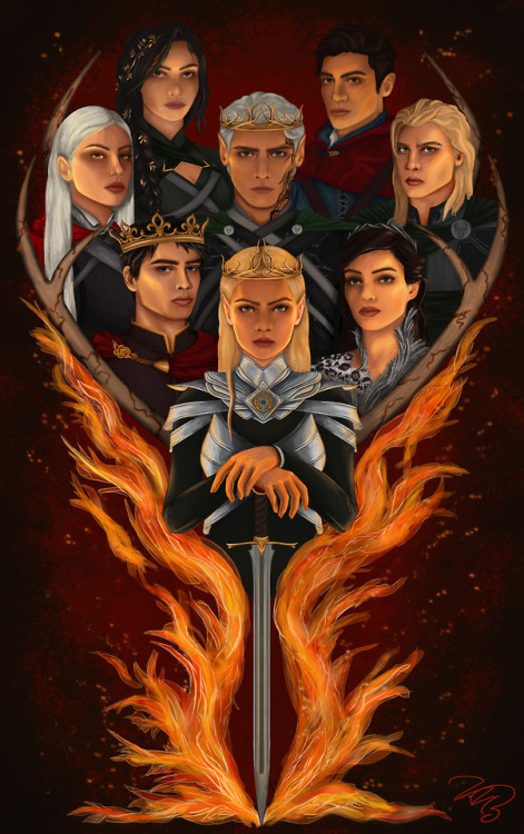 resolution: THRONE OF GLASS by Sarah J Maas montage complete   Prints, blankets, tapestries, et