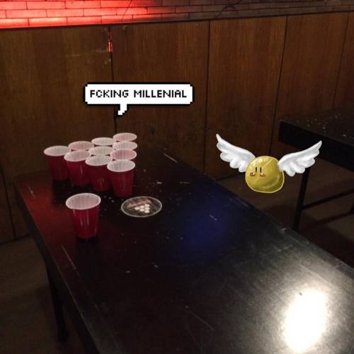 I feel like an official millenial after playing this #quiditch #beer #pong #beerpong