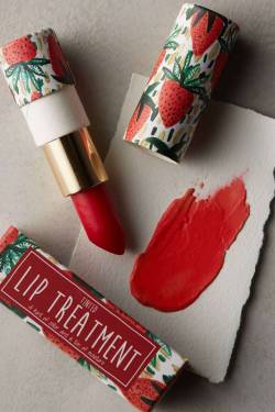 wantering-blog:  Tinted        Anthropologie Tinted Lip Treatment. Find more beauty essentials here.