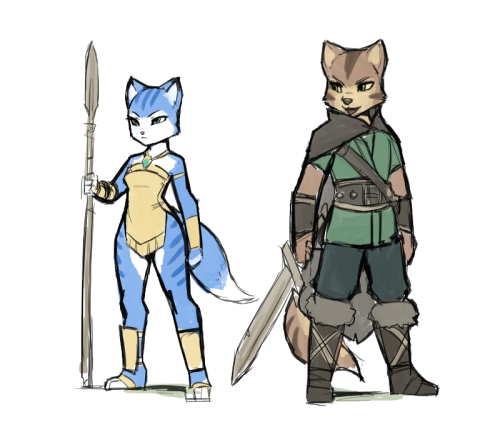 Here’s the finalized design of Sabre, created by our new artist, Luigiix. Plus a bonus concept of Sa