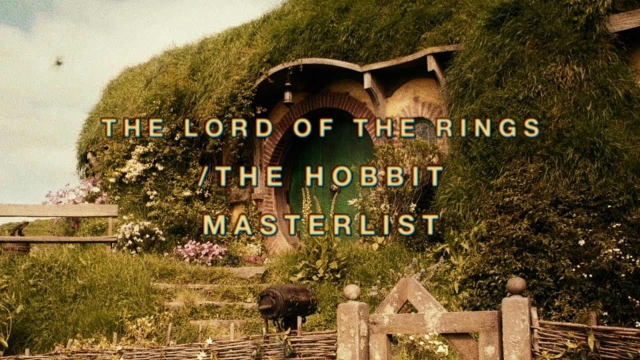 Lord of the Rings/The Hobbit Preferences