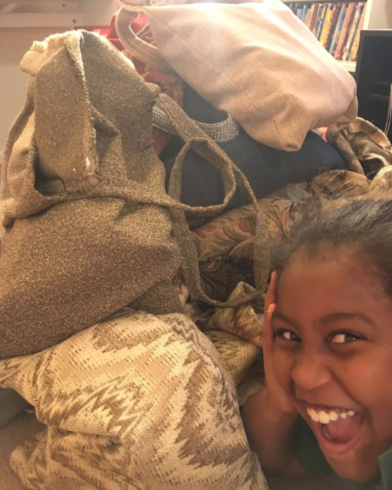 youngblackandvegan:  frantastique:  micdotcom:  9-year-old girl gives care bags to