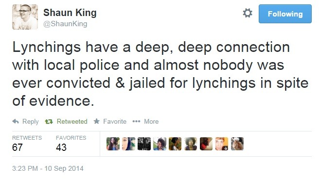 nedahoyin:  misterdelfuego:  thisiseverydayracism:  This.  Fuck…   And again..