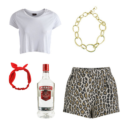 luvmedj:  steal her style: too turnt wren leopard shorts ($170) american apparel
