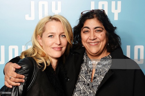 thegatw:Gillian Anderson and Gurinder Chadha. (Viceroy’s house Director)